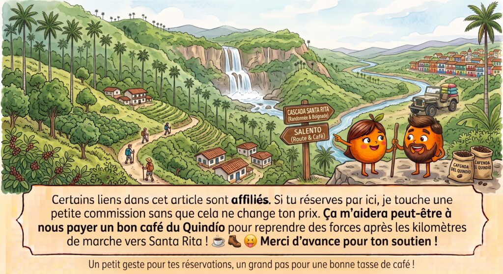 Randonnée à la Cascade Santa Rita depuis Salento : l'itinéraire complet image affiliation cascade santa rita
