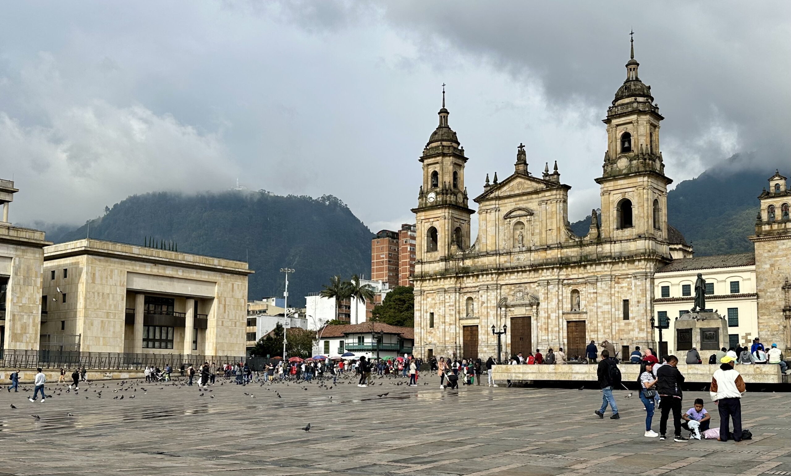 Place Bolivar à Bogota