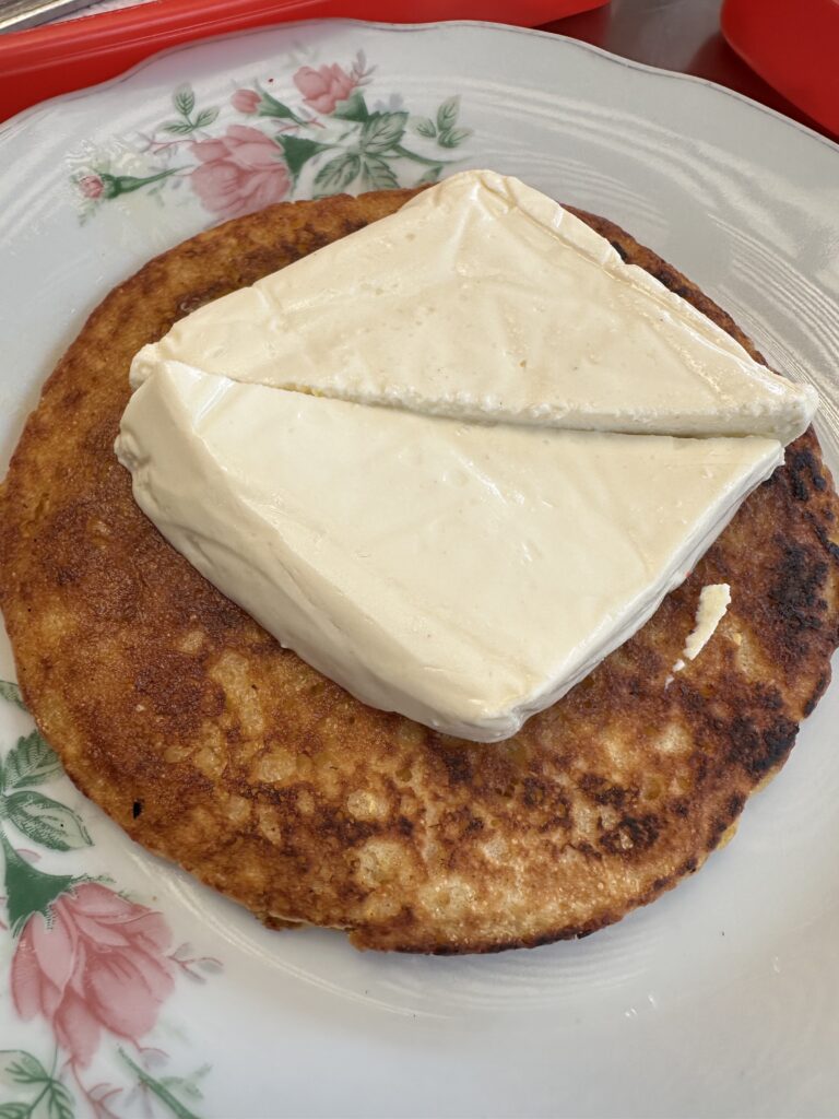 Arepa Guatapé, place centrale