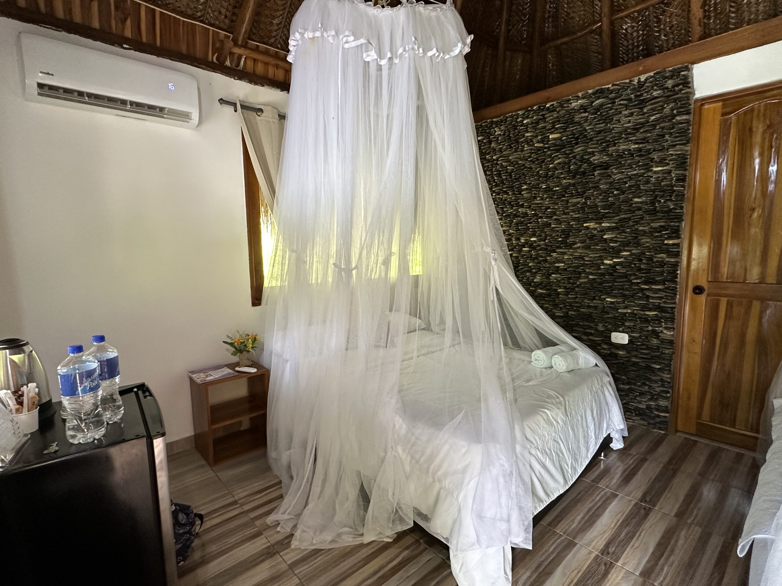 Photo de notre chambre au Colibri Parque Tayrona
