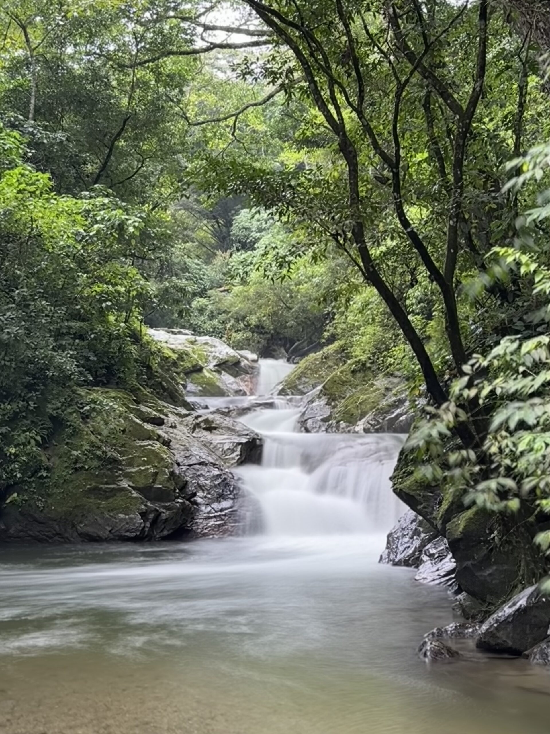 Photo d'une des cascades à Pozo Azul, Minca