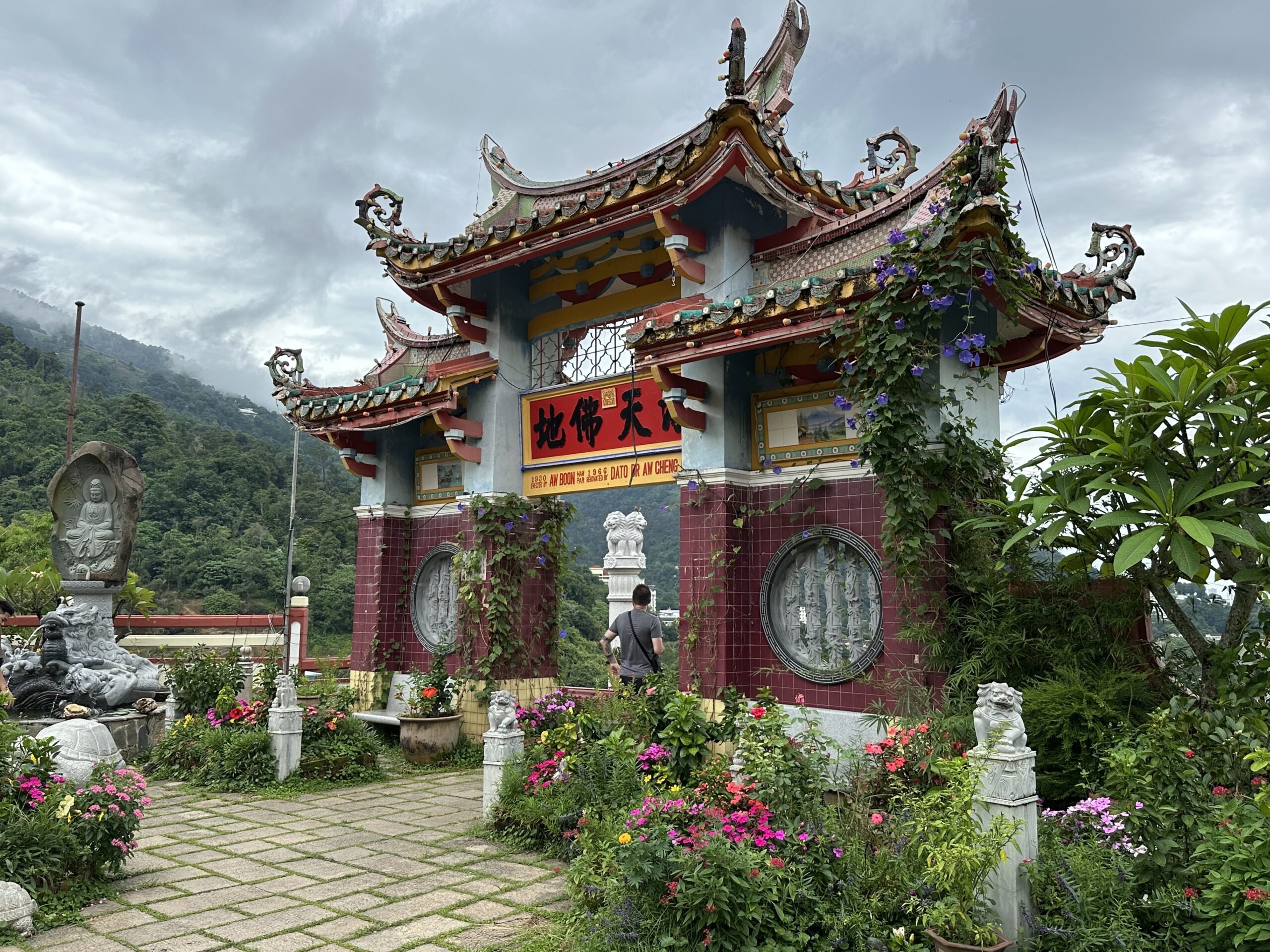 Vue depuis le Kek Lok Si Temple, Penang