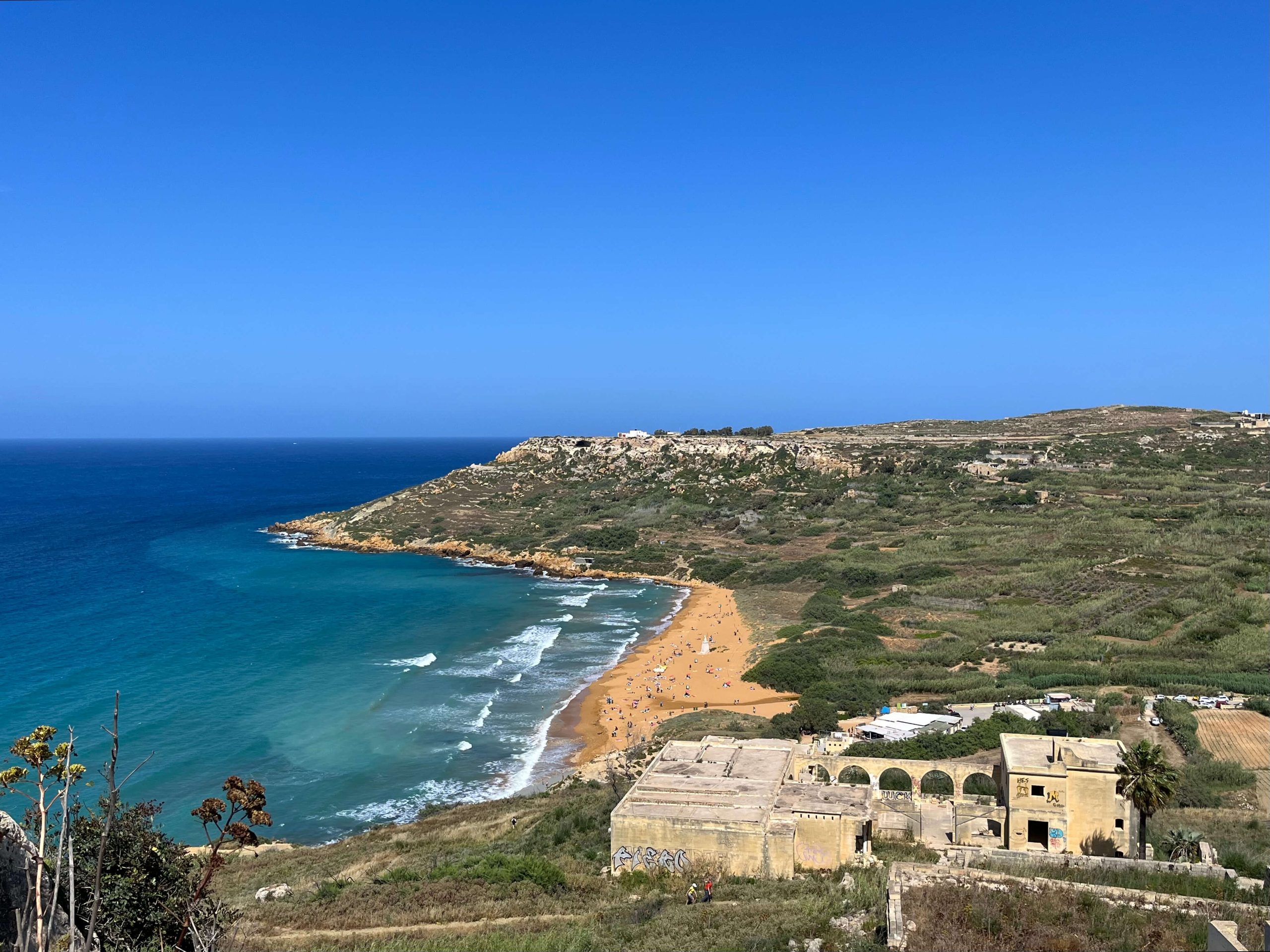 Vue panoramique sur l'Hôtel Ulysses Lodge à Gozo