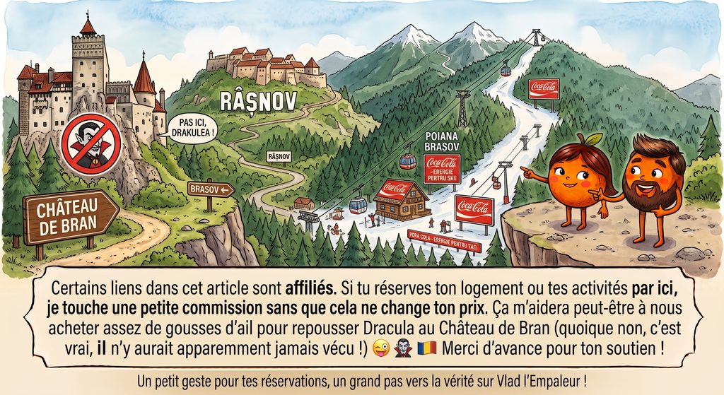 Que faire autour de Brașov ? Les meilleures excursions à moins d'une heure de route image affiliation excursions autour brasov
